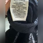 Free People Black Sequin Mini Dress Photo 3