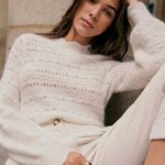 Sézane Sezane Lya Sweater In Ecru Photo 0