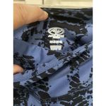 Athletic Works  Blue & Black Print Leggings Size‎ Small Ankle length Photo 2
