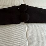 Kenar Black Sheer Ruffle’s In Front Sleeveless Cut Out Back 2 Buttons Sz 14 Photo 8