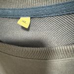 None Gray Blue Crewneck Sweatshirt size xl Photo 1