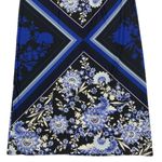 Apt. 9  Blue Floral Geometric Maxi Skirt with Ruched Waistband – Boho Chic Photo 7