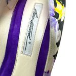 Brian Atwood Jael Kitten Heel Pumps Satin Floral Embellished Size 39‎ US 8 Purple Photo 13