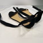 Ivanka Trump Suede Ballet Style Flats with ankle‎ wrap, Ivanka Trumph,Carthe, Black   Size 10 Photo 9