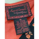 Vintage Cottagecore April Cornell Flax Blend Ditsy Floral Grunge Maxi Dress Sz M Black Size M Photo 2