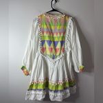 Place Nationale Elbise Embroidered Dress 2 White Photo 5