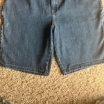 Lee Dark Wash Relaxed Fit Jean Shorts Size 12 regular Photo 6