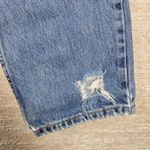 Gap Vintage  Jeans Womens 14 Blue Denim High Rise Classic Fit Ankle Distressed Photo 3