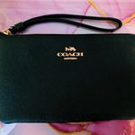 Coach Black Wristlet Wallet Photo 0