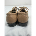 Womans Dr Scholls Double Air Pillo Insoles 7.5 M Tan Leather Lace Up Shoes NWOT Brown Photo 3