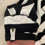 Banana Republic Black & White Striped Short Sleeve Cotton Mini Dress Size SP Photo 7