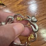 Set of (5) Vinatage Goldtone and Silvertone Brooches Photo 8