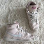 Nike Court Borough High Top Sneakers Women's Athletic Shoes Pink Casual Photo 0