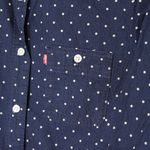 Levi's | Navy/Denim White Polka Dot Button Up Photo 2