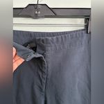 Eileen Fisher  Wide Leg Slate Side Pocket Cargo Chino Pant Sz L Photo 2