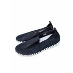 llse Jacobsen Tulip Sneaker Size 38 Perforated Slip On Shoes Size in Black Photo 3