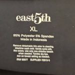 East 5th  Shirt Women XL Black Purple Geometric Blouse Artsy Bohemian Art to Wear Photo 6