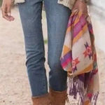 Sundance Primrose Jeans Distressed Medium Wash Low Rise Skinny Women’s Size 27 Photo 0