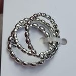 Belk NWT Silver Tone Ring Set Photo 9