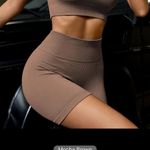 Biker Shorts Brown Size L Photo 1