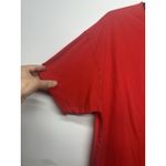 Victoria's Secret PINK Women's Sleepwear Top Size Large Red Short Sleeve Photo 1