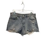 BLANK NYC Women's The Barrow Vintage High Rise Distressed Denim Shorts Size 31 Photo 8
