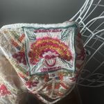 Johnny Was  Chandra White Linen Embroidered Tunic Dress Size Small Boho Indie Photo 5