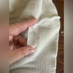 Aerie gray wide ribbed crewneck sweater size small Photo 2