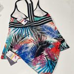 Jag jeans JAG Tropical Print Swimsuit NwT tankini small xs set $142 Photo 3