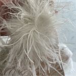 Mac Duggal NWT Feather One
Shoulder Ivory Lace Dress Formal Gown Sz 8 11317 $498 Photo 11