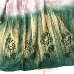 Womens XL Elegant Purple Green Sleeveless Dress Long Shirt Boehmian X Large Photo 1