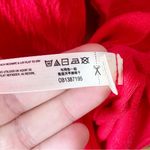 Free People Beach Red Stasia Mini Dress Size Medium Cut Out Sides Stretch Photo 7