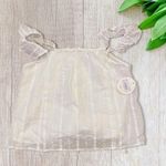 Altar'd State Tullabee Lucia Tank Mama Eyelet Ruffle Shoulder Top in White Small Photo 1