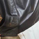 Elegant Vintage Black Leather Jacket for Women Size Medium Photo 12