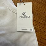 Volcom Host Pick 🎉 NWT That One Baby Tank Top T-Shirt, white, size Small Photo 5