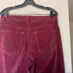 Reformation Pant Rebecca Velvet High Rise Skinny Aubergine 31 GUC Photo 6