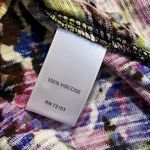 Cable & Gauge  women small blouse multicolor short sleeve side slits lightweight Photo 7