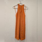 ALC Frank A.L.C Shane Wrap Effect Silk-Crepe Mini Dress Size 2 Photo 2