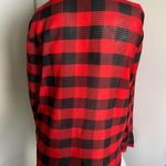Michael Kors MICHAEL wrap Buffalo check blouse Photo 4