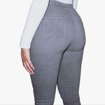 American Apparel Gray High Rise Super Skinny Jeans Size Large Photo 3