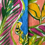 Jams World Jam’s World Women’s Tropical Hawaiian Print Shirt in Fern Ridge Size XL Photo 3