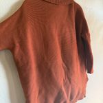 Burnt orange knit sweater Size L Photo 7