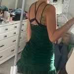 Lucy in the Sky Bodycon Ruched Dress Photo 4