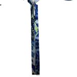 Bermuda Sands Golf Polo in White and Blue Moisture Wicking SPF Size L Size L Photo 3