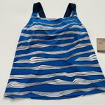 Nike Wave Stripe V-Back Tankini Top Size 1X Women Photo 4