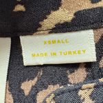 Maeve  Animal Print V-Neck Dress Anthropologie Photo 2