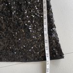 Old Navy  Women’s Size XS Tank Top Sleeveless Fitted Black Sequin Cotton Blend Photo 9