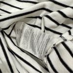 KAVU Lenora Black White Stripes Pocket Dress Women’s Small Photo 3