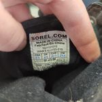 Sorel Women's Slimboot Black Tweed Lace Up Ankle Boots Heel Casual Winter 6.5 Photo 7