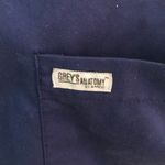 Grey's Anatomy  By Barco Cute Scrub Top Women’s Size Medium Navy Blue Color Photo 2